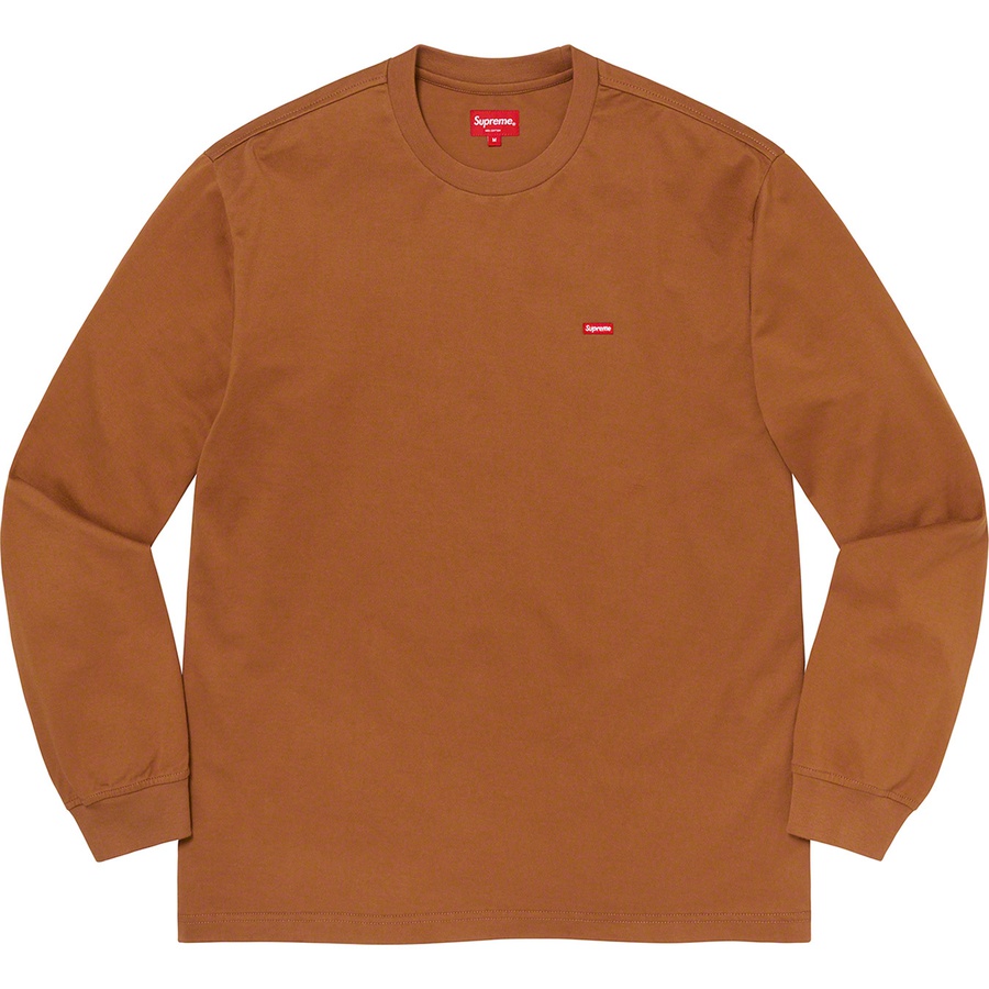 Details on Small Box L S Tee Rust from spring summer
                                                    2021 (Price is $68)