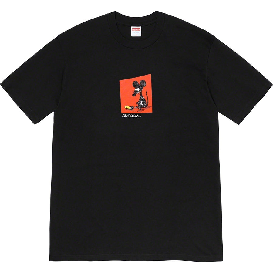 Details on Mouse Tee Black from spring summer
                                                    2021 (Price is $38)