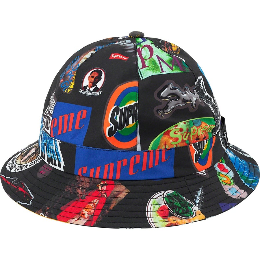 Details on GORE-TEX Bell Hat Black Stickers from spring summer
                                                    2021 (Price is $60)