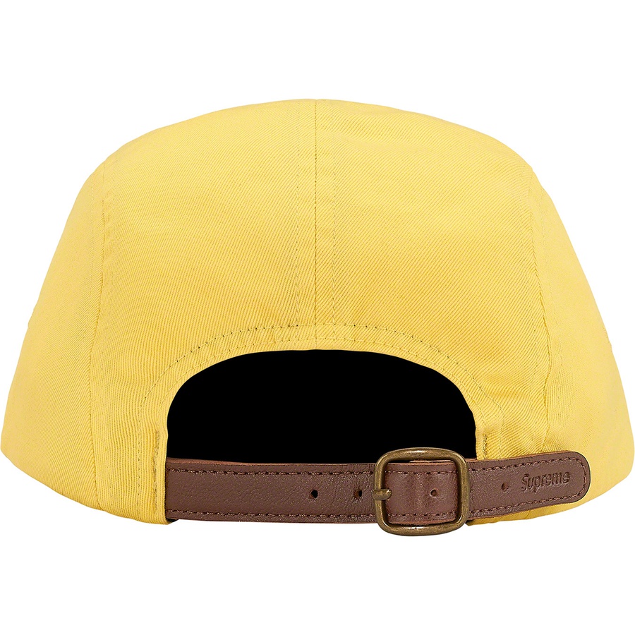 Details on Washed Chino Twill Camp Cap Light Yellow from spring summer 2021 (Price is $48)