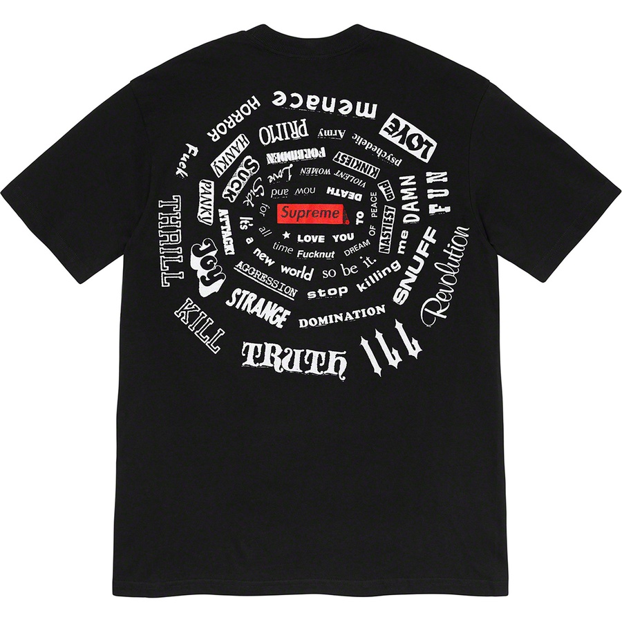 Details on Spiral Tee Black from spring summer
                                                    2021 (Price is $38)