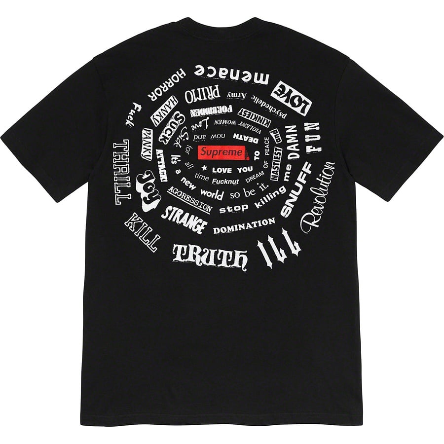 Details on Spiral Tee Black from spring summer
                                                    2021 (Price is $38)