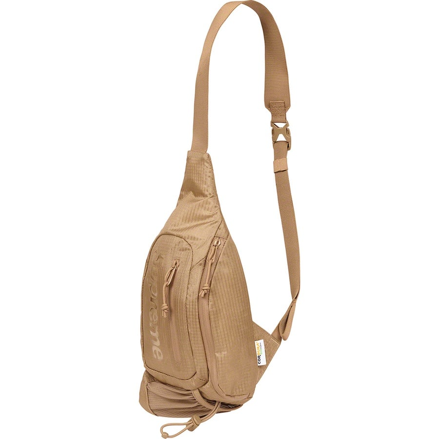 Details on Sling Bag Tan from spring summer
                                                    2021 (Price is $78)