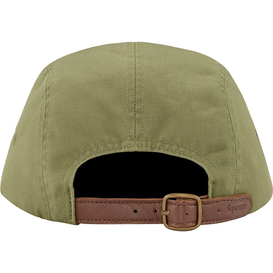 Details on Washed Chino Twill Camp Cap Light Olive from spring summer
                                                    2021 (Price is $48)