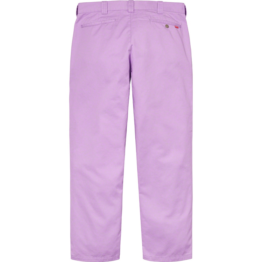 Details on Work Pant Pale Purple from spring summer
                                                    2021 (Price is $118)