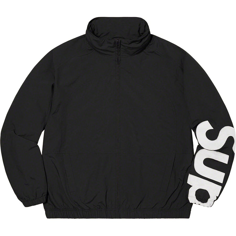 Supreme Spellout Track Jacket (SS21) - Black - $168