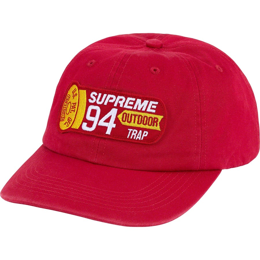 Details on Shell Patch 6-Panel Red from spring summer
                                                    2021 (Price is $48)