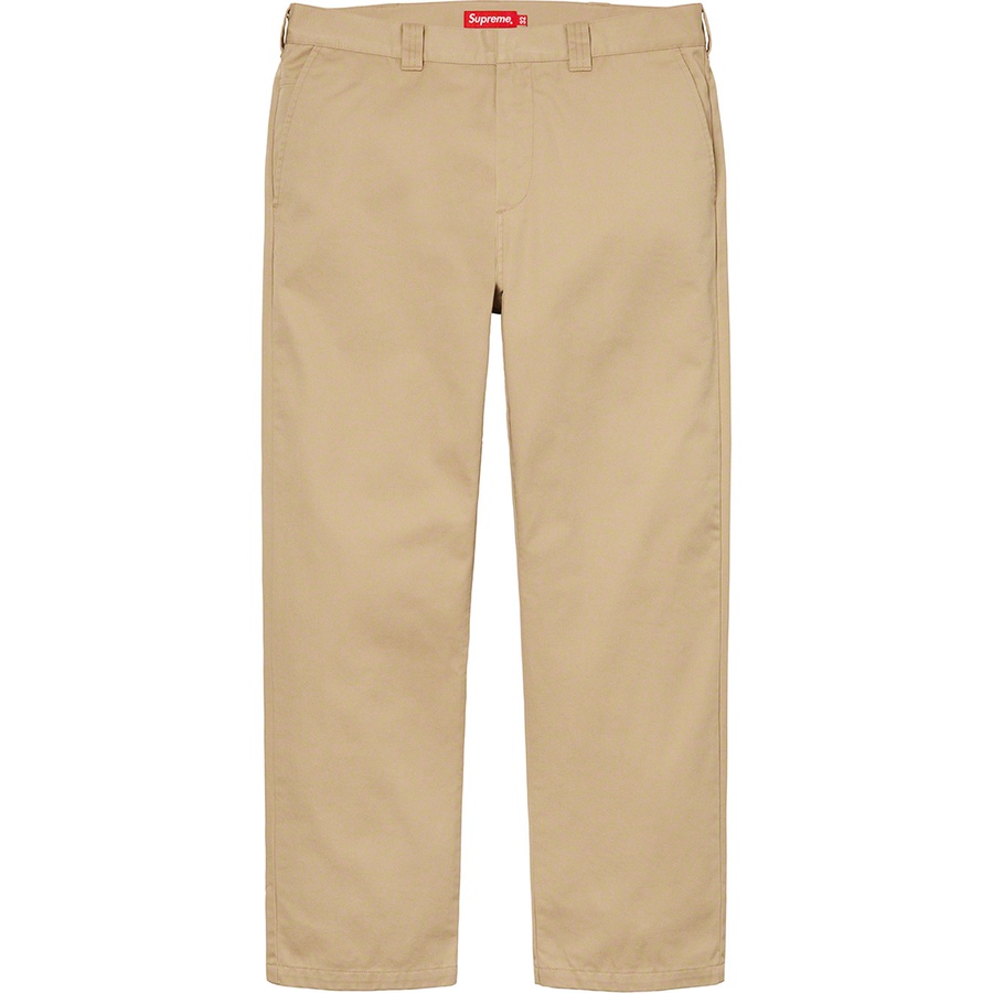 Details on Work Pant Khaki from spring summer
                                                    2021 (Price is $118)