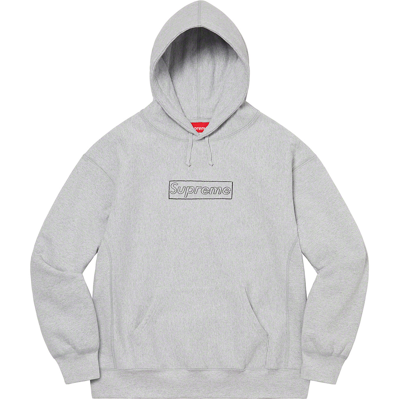 激安の注文 21SS Sweatshirt Hooded Logo Chalk KAWS パーカー