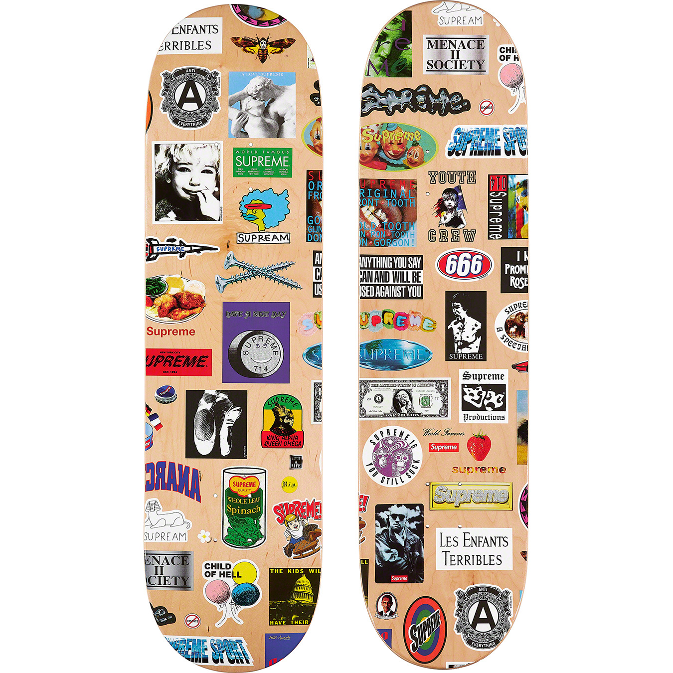 Stickers Skateboard - spring summer 2021 - Supreme