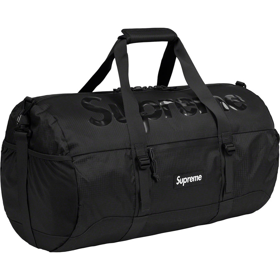 Details on Duffle Bag Black from spring summer
                                                    2021 (Price is $148)