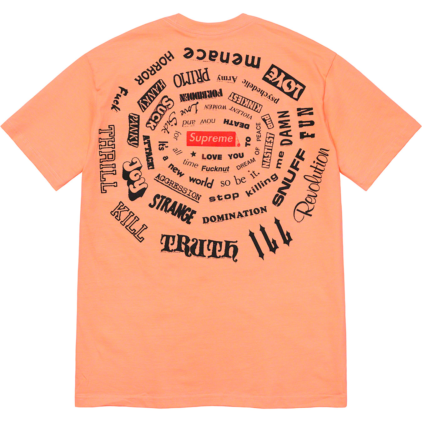 を安く買う 【L】Supreme 21ss Spiral Tee Tシャツ/カットソー(半袖/袖なし)
