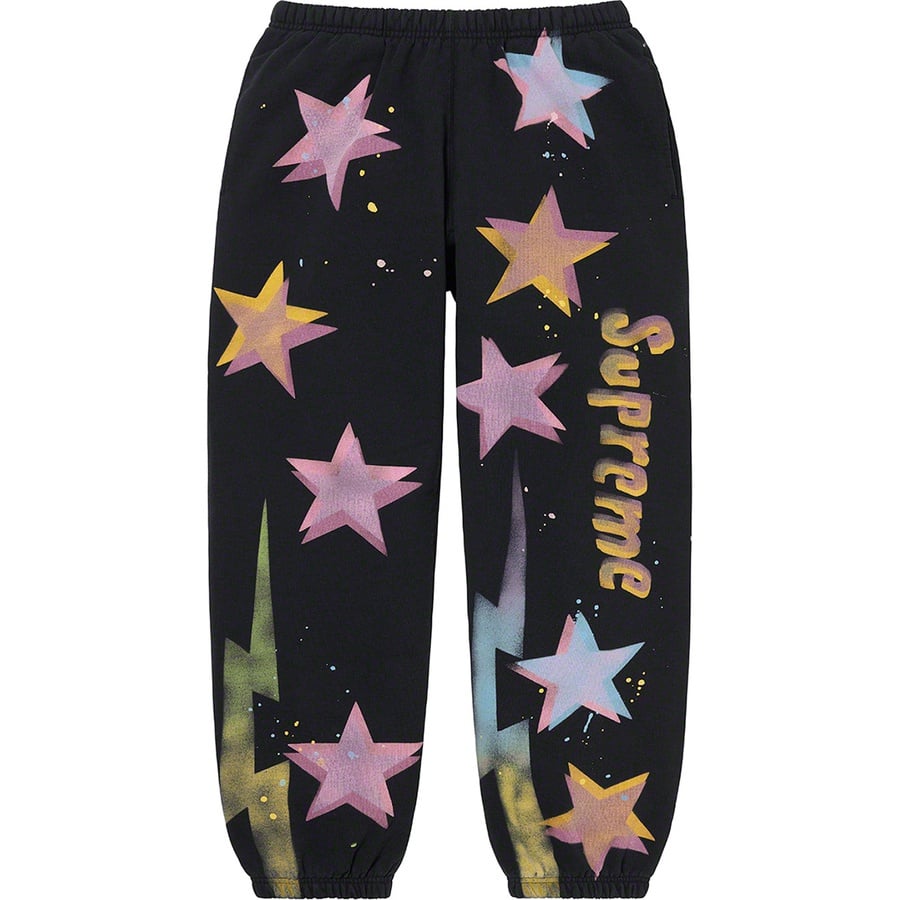 Details on Gonz Stars Sweatpant Black from spring summer
                                                    2021 (Price is $198)