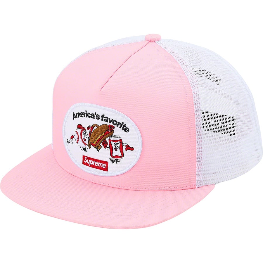 Details on America's Favorite Mesh Back 5-Panel Pink from spring summer
                                                    2021 (Price is $48)