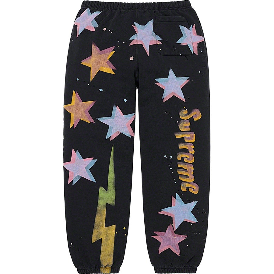 Details on Gonz Stars Sweatpant Black from spring summer
                                                    2021 (Price is $198)