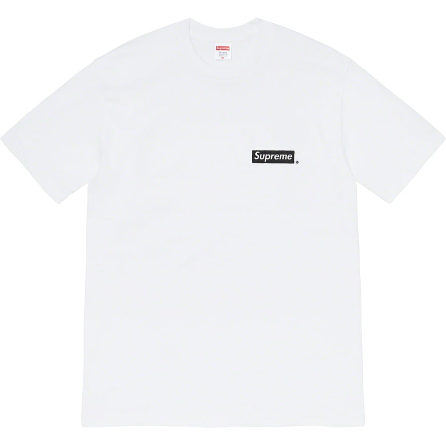 Details on Spiral Tee White from spring summer
                                                    2021 (Price is $38)