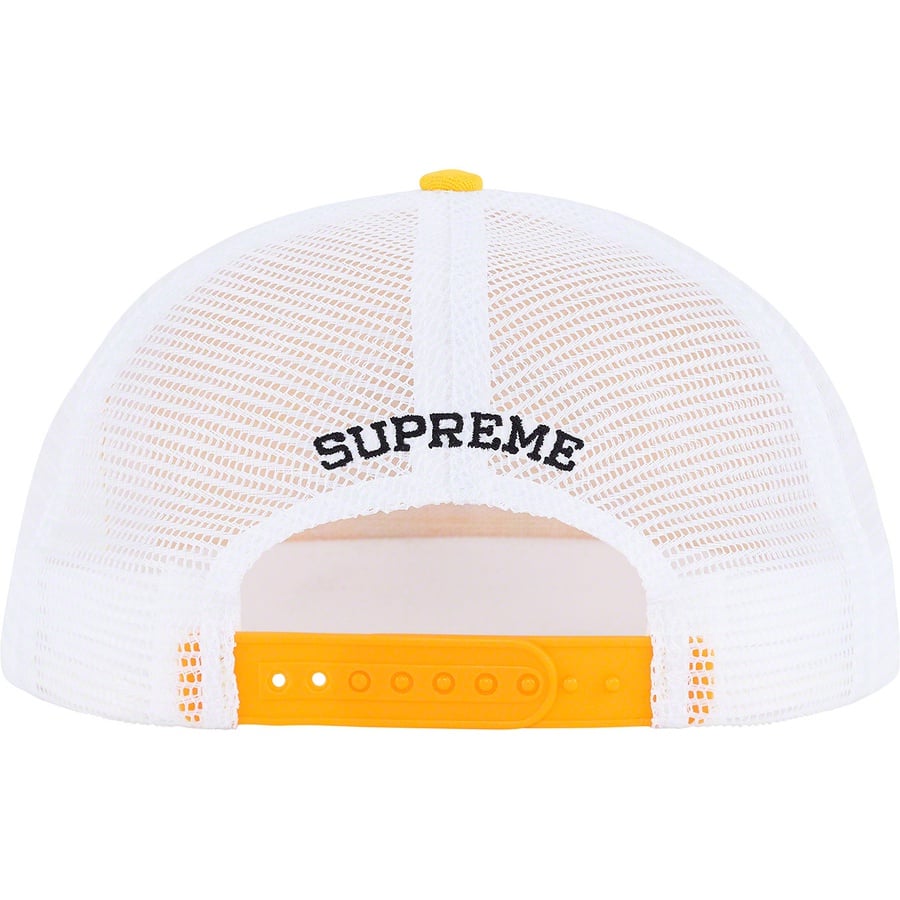 Details on America's Favorite Mesh Back 5-Panel Yellow from spring summer 2021 (Price is $48)