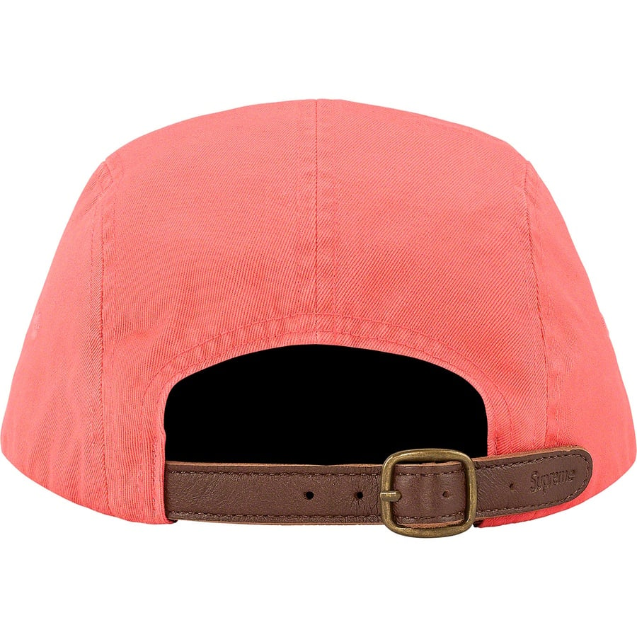 Details on Washed Chino Twill Camp Cap Coral from spring summer 2021 (Price is $48)