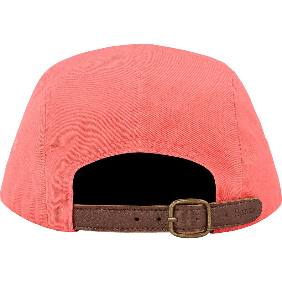 Details on Washed Chino Twill Camp Cap Coral from spring summer
                                                    2021 (Price is $48)