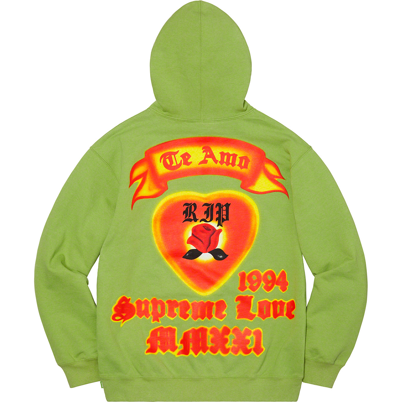 Supreme Love Hooded Sweatshirt - Supreme Community