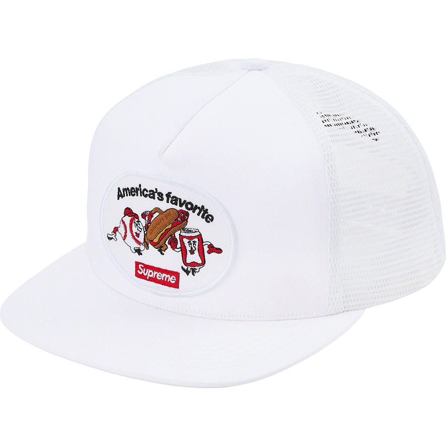 Details on America's Favorite Mesh Back 5-Panel White from spring summer 2021 (Price is $48)
