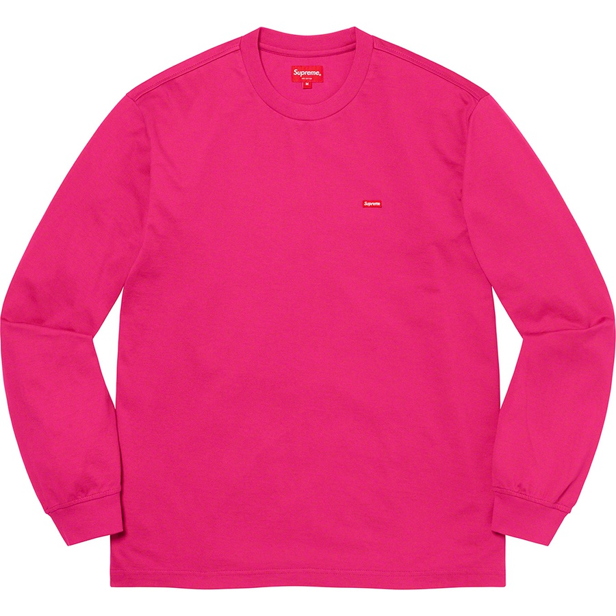 Details on Small Box L S Tee Fuchsia from spring summer 2021 (Price is $68)