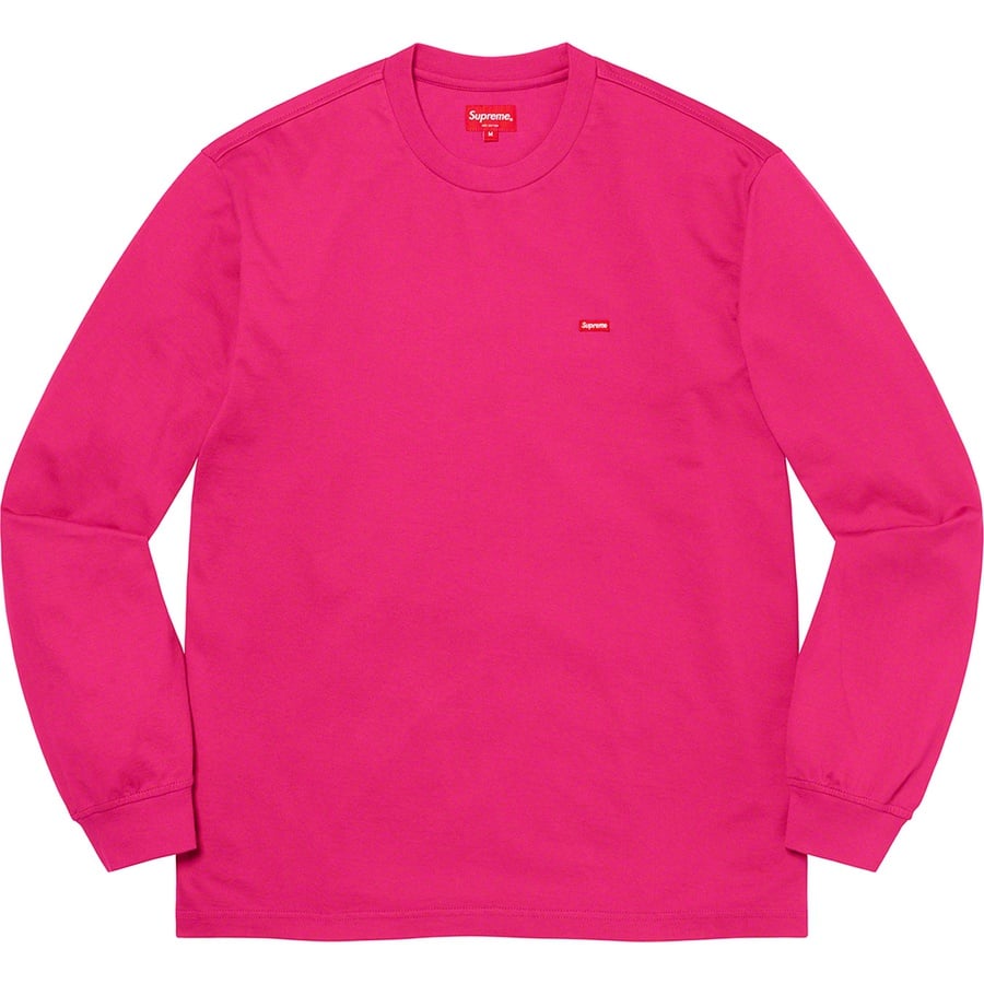 Details on Small Box L S Tee Fuchsia from spring summer
                                                    2021 (Price is $68)