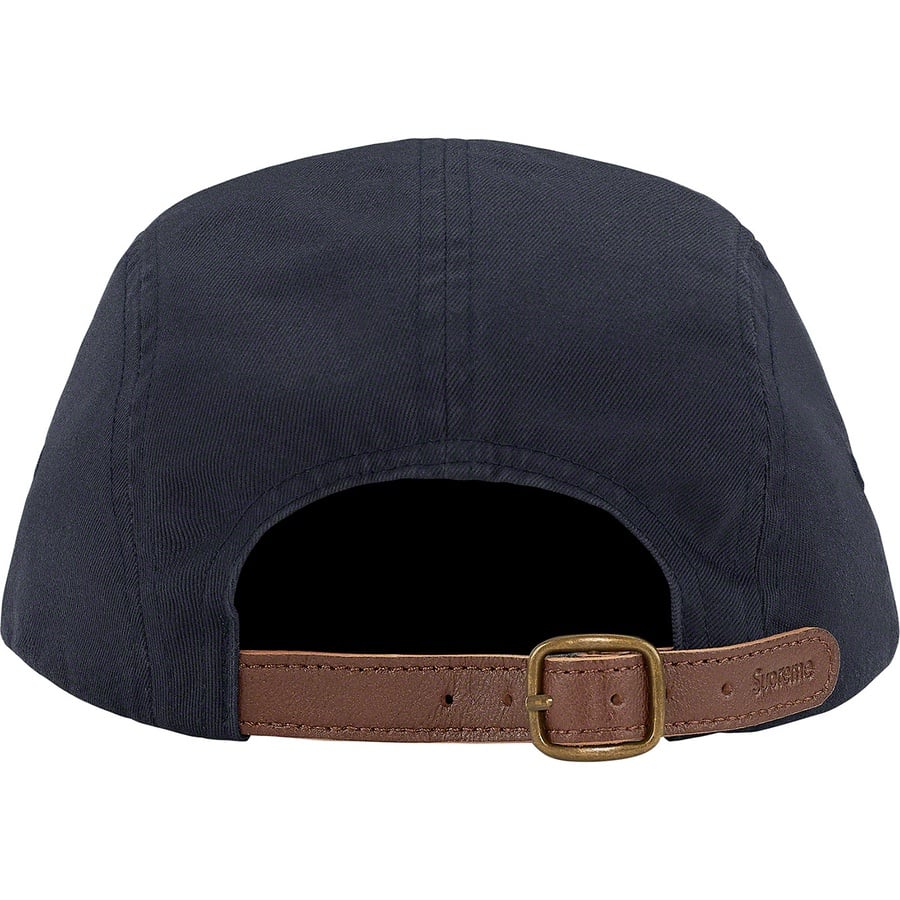 Details on Washed Chino Twill Camp Cap Navy from spring summer 2021 (Price is $48)