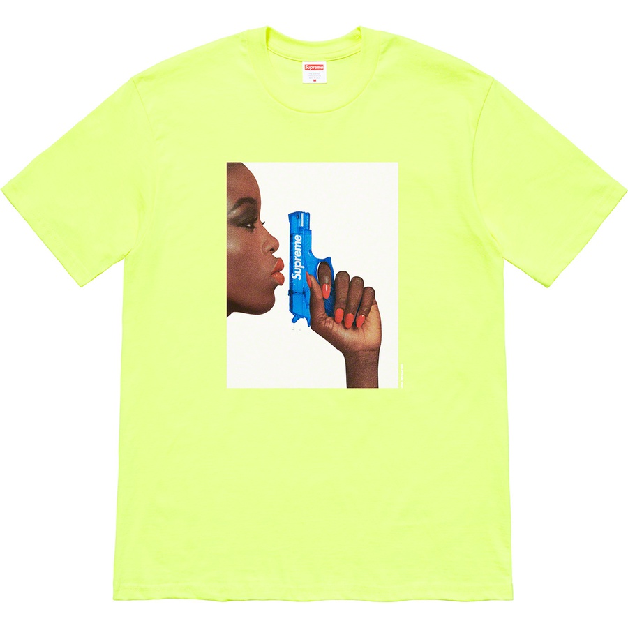 Details on Water Pistol Tee Bright Yellow from spring summer
                                                    2021 (Price is $38)
