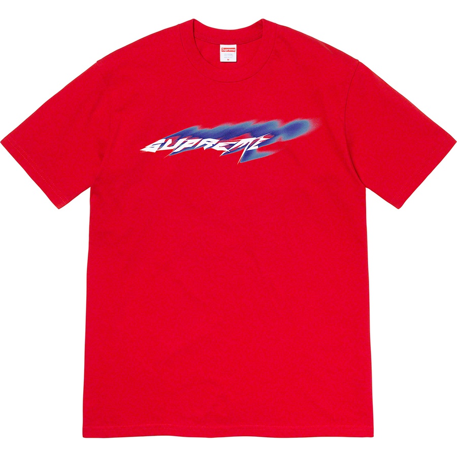 Supreme Wind Tee (SS21) - Red - $38