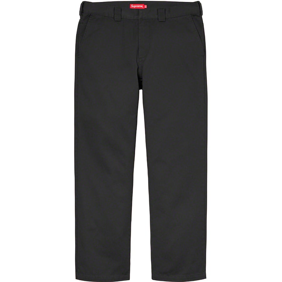 Details on Work Pant Black from spring summer
                                                    2021 (Price is $118)