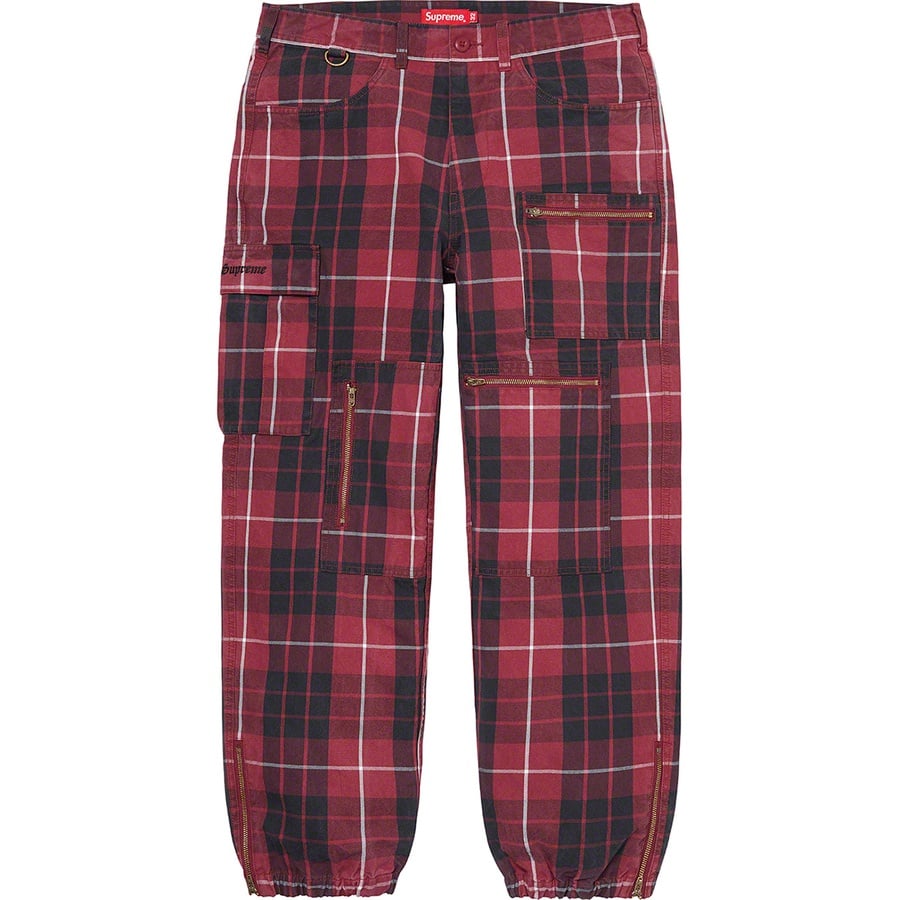 Details on Cargo Flight Pant Tartan from spring summer
                                                    2021 (Price is $168)