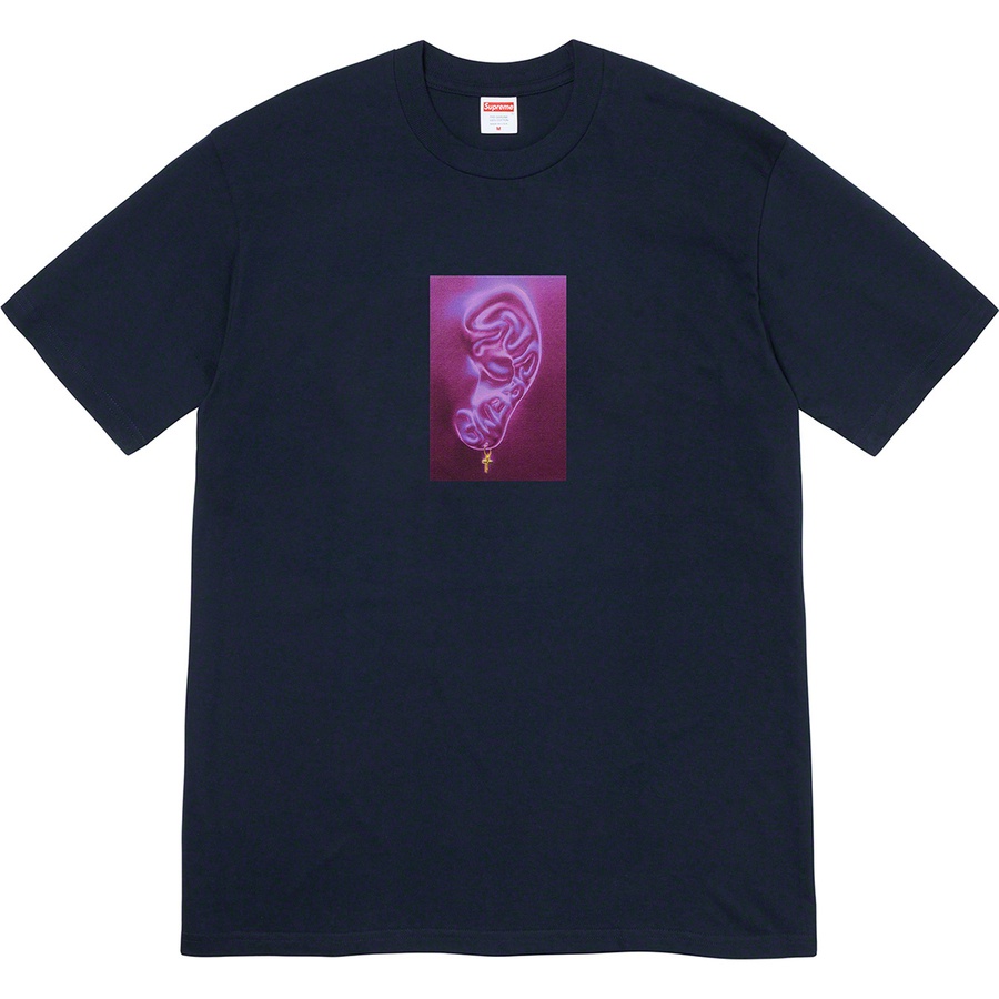 Details on Ear Tee Navy from spring summer
                                                    2021 (Price is $38)