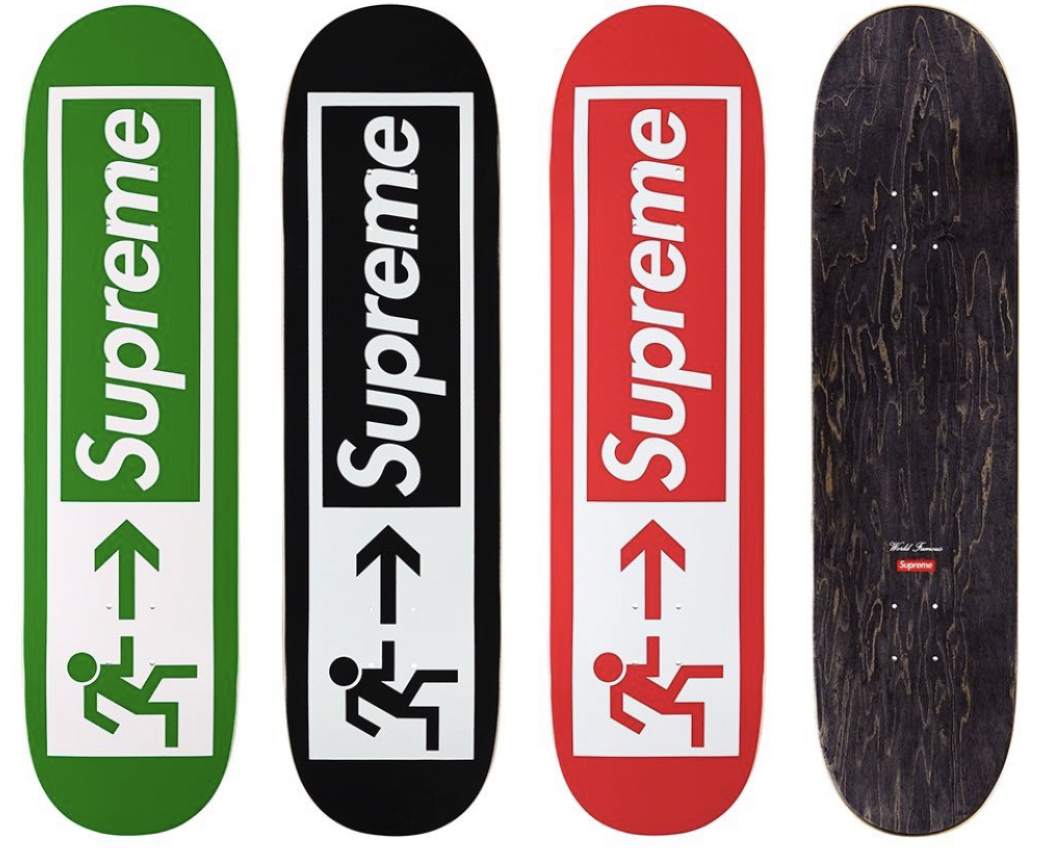 値下げしました。新品Supreme Exit Skateboard Deck-