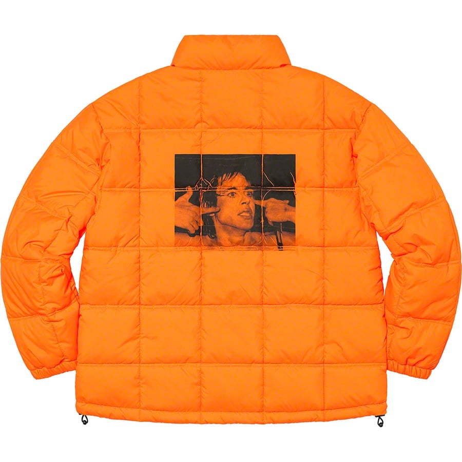 Details on Iggy Pop Puffy Jacket Orange from spring summer
                                                    2021 (Price is $218)