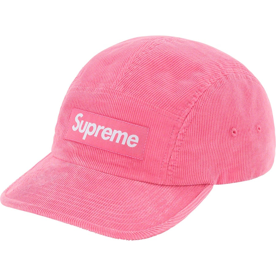 Details on Fine Wale Corduroy Camp Cap Pink from spring summer
                                                    2021 (Price is $56)