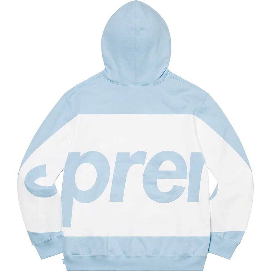 Details on Big Logo Hooded Sweatshirt Light Blue from spring summer
                                                    2021 (Price is $158)