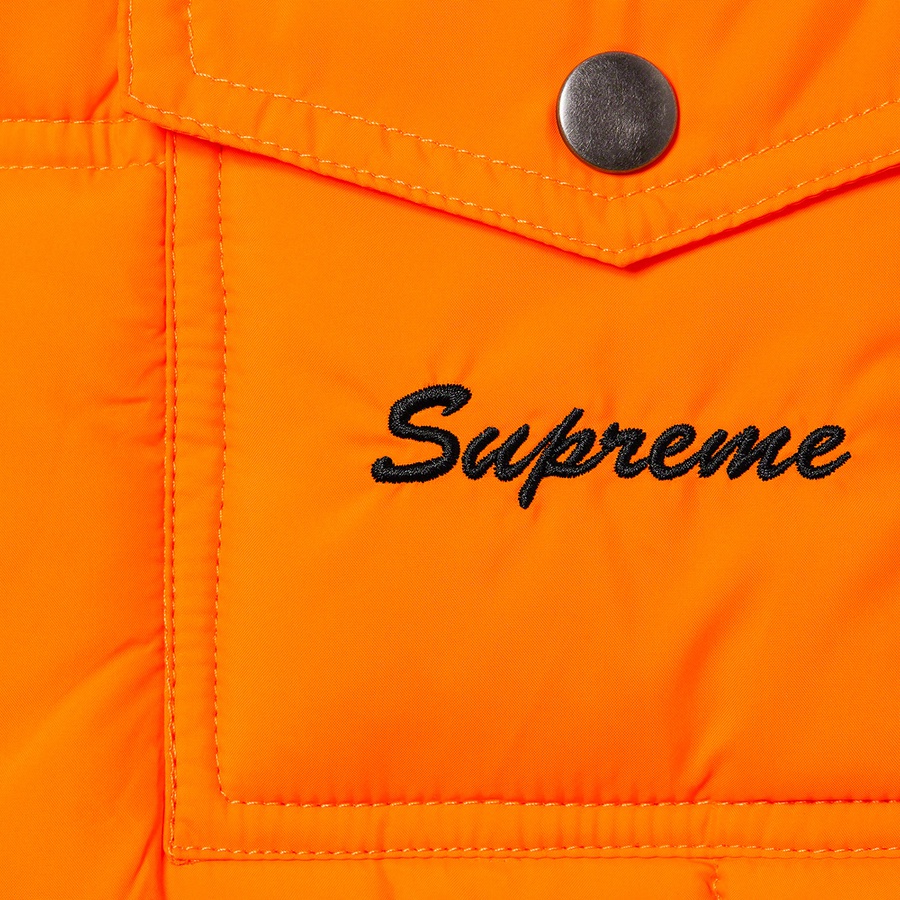 Details on Iggy Pop Puffy Jacket Orange from spring summer
                                                    2021 (Price is $218)
