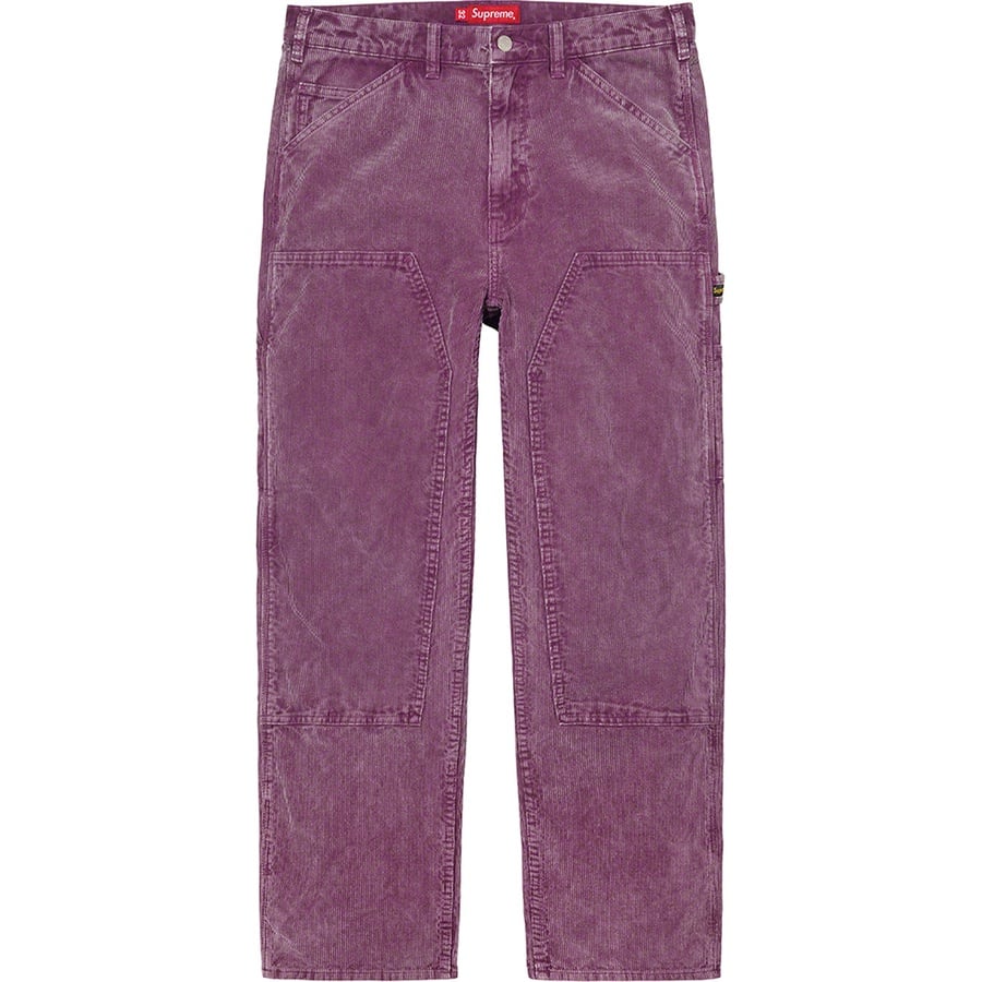 Details on Double Knee Corduroy Painter Pant Purple from spring summer
                                                    2021 (Price is $148)