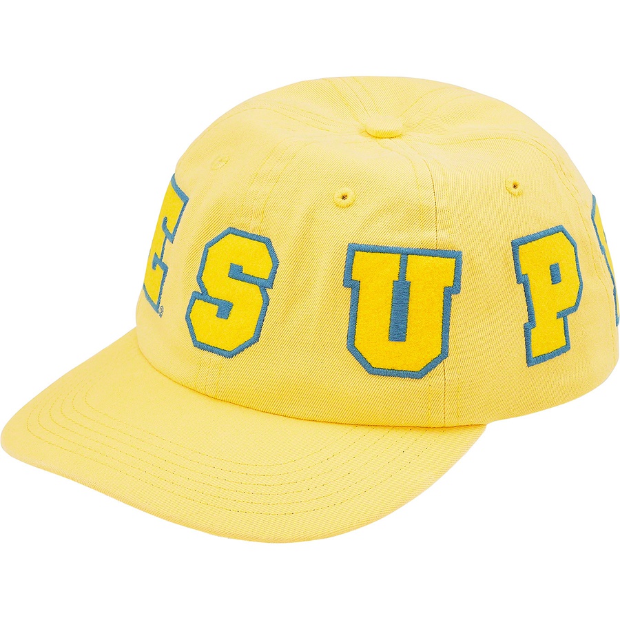 Details on Spellout 6-Panel Light Yellow from spring summer
                                                    2021 (Price is $48)