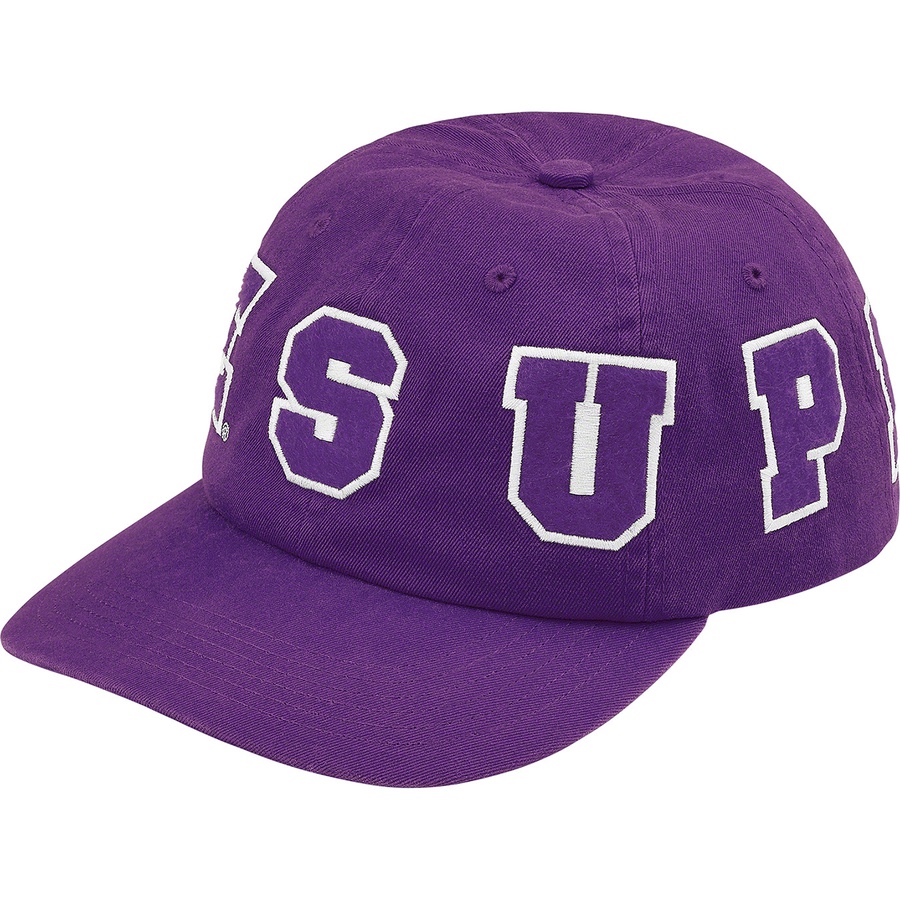 Details on Spellout 6-Panel Purple from spring summer
                                                    2021 (Price is $48)