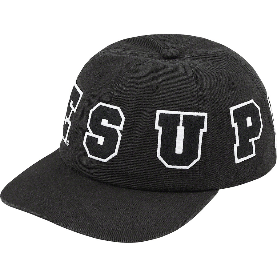 Details on Spellout 6-Panel Black from spring summer
                                                    2021 (Price is $48)