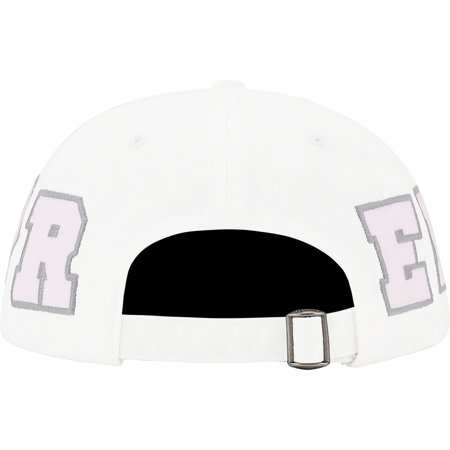 Details on Spellout 6-Panel White from spring summer
                                                    2021 (Price is $48)