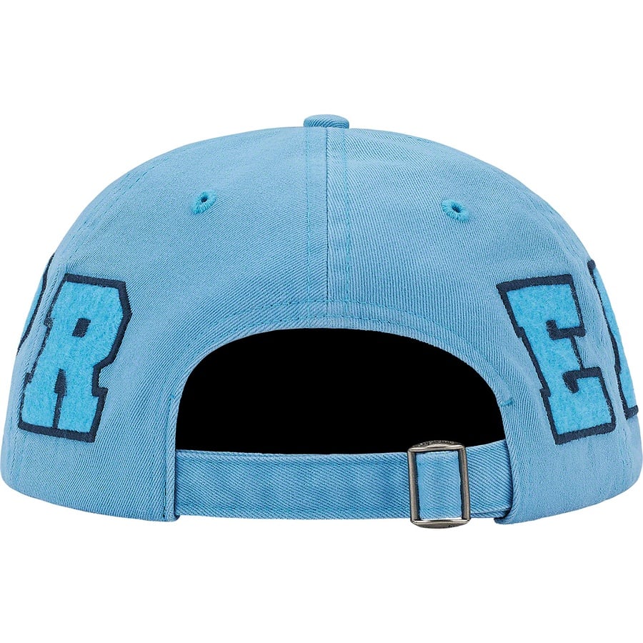 Details on Spellout 6-Panel Light Blue from spring summer
                                                    2021 (Price is $48)