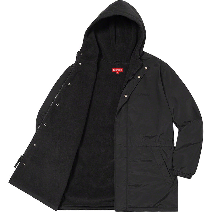 Details on Polartec Lined Sideline Parka Black from spring summer
                                                    2021 (Price is $218)