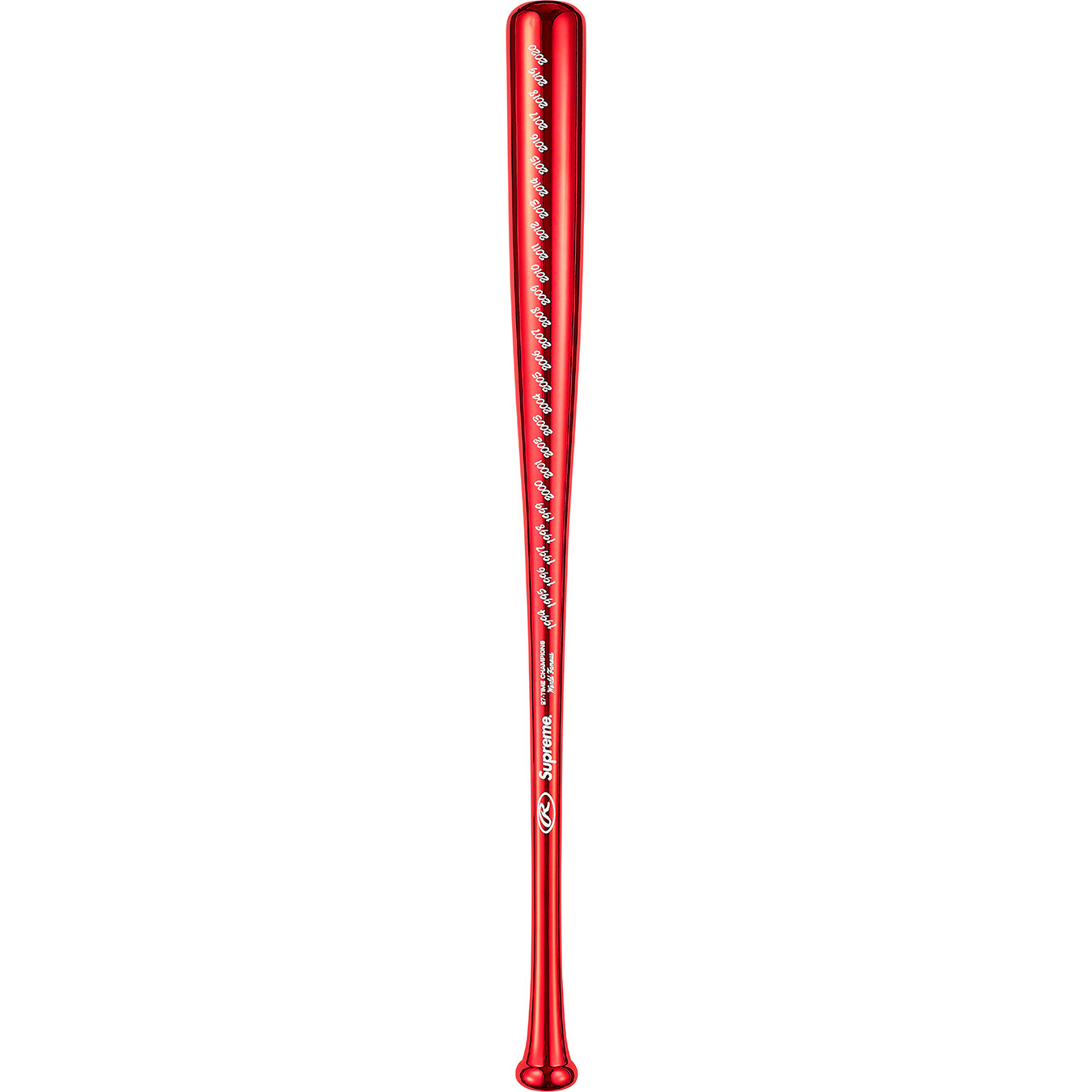 Supreme Rawlings Chrome Maple Wood Baseball Bat Red - Order Confirmed ✅