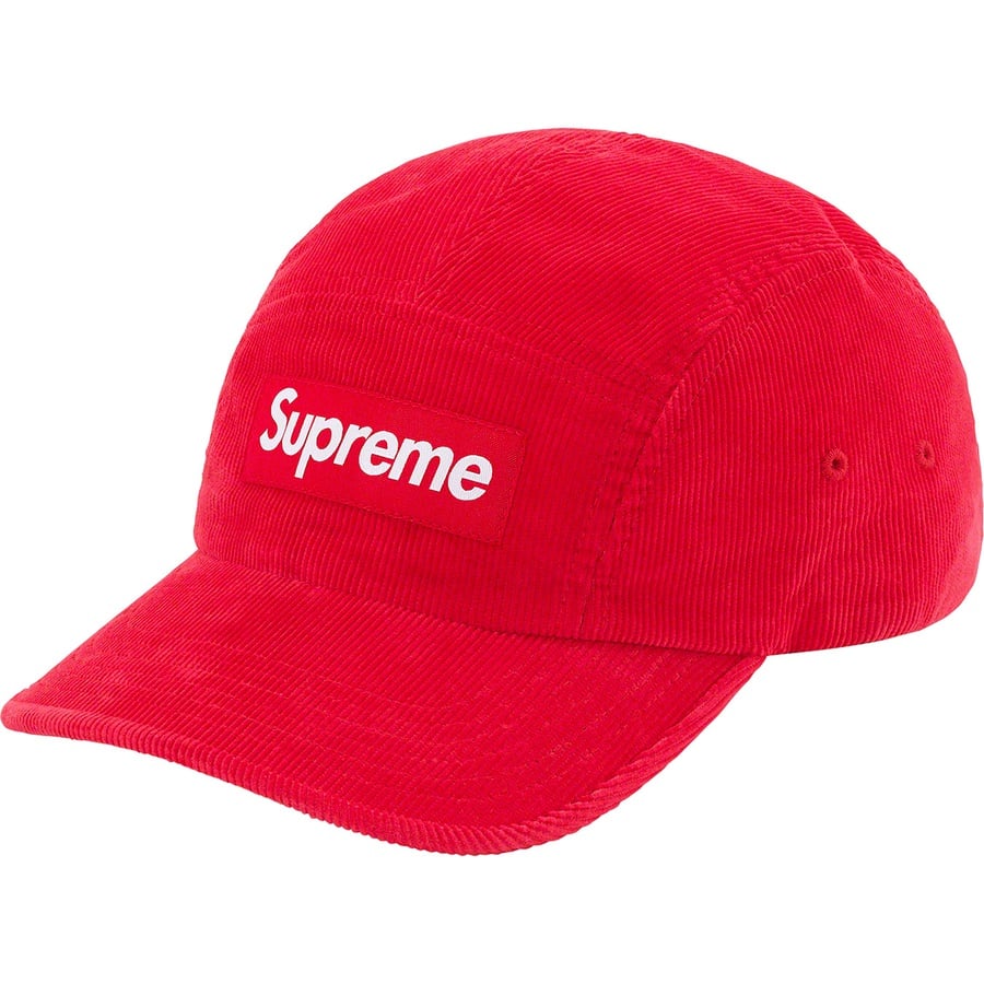 Details on Fine Wale Corduroy Camp Cap Red from spring summer
                                                    2021 (Price is $56)