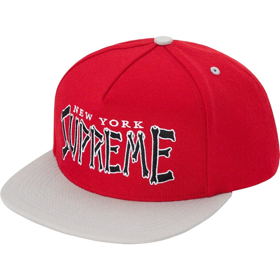 Details on Bones Logo 5-Panel Red from spring summer
                                                    2021 (Price is $42)