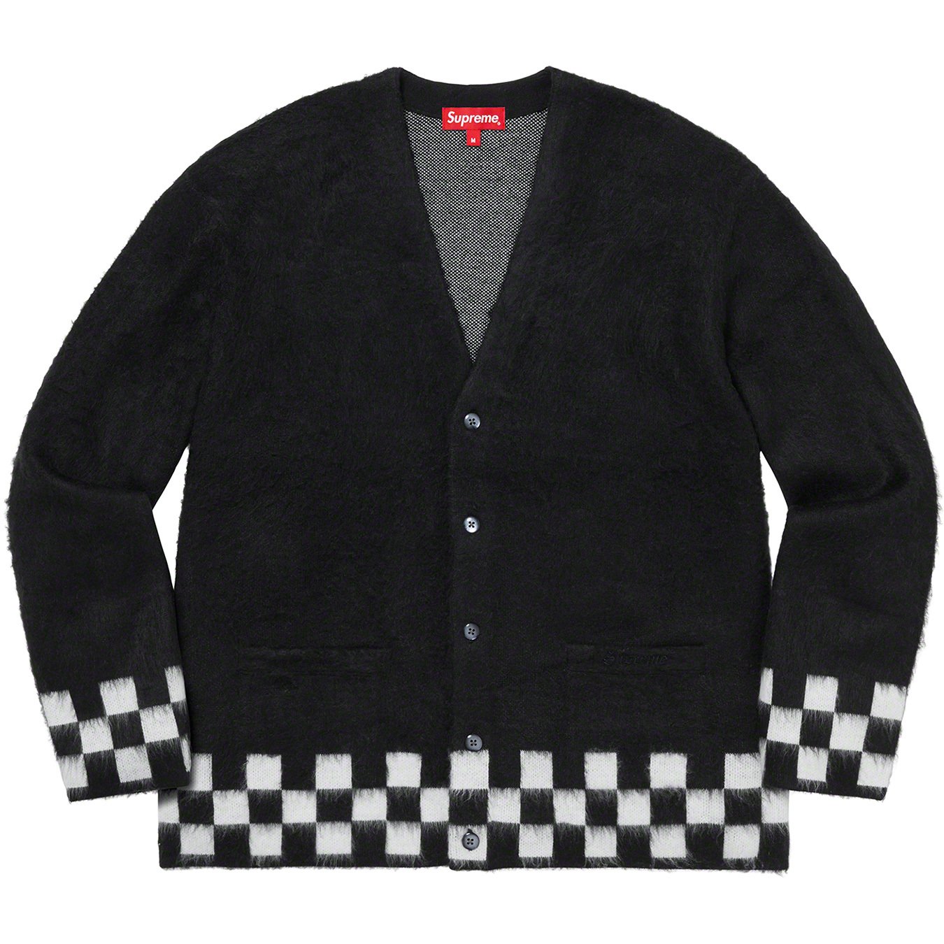 Brushed Checkerboard Cardigan - spring summer 2021 - Supreme