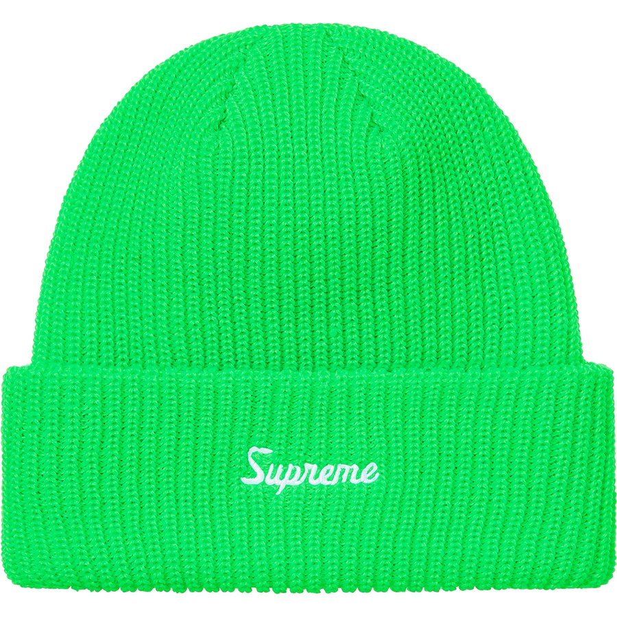 Details on Loose Gauge Beanie Green from spring summer
                                                    2021 (Price is $32)
